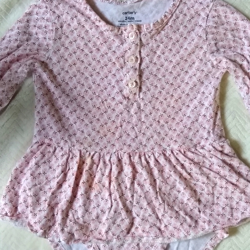 Onsie long sleeve dress